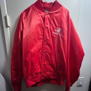 Winchester Arms Red Bomber Jacket